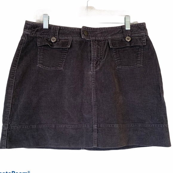 4️⃣4️⃣ Patagonia Corduroy Grey Skirt Size 10 - Picture 2 of 10